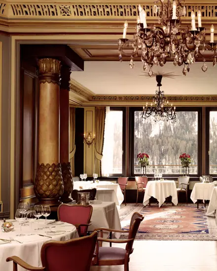 Badrutts Palace Food And Beverage Restaurants Le Relais Venue Winter