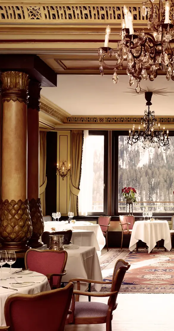 Badrutts Palace Food And Beverage Restaurants Le Relais Venue Winter