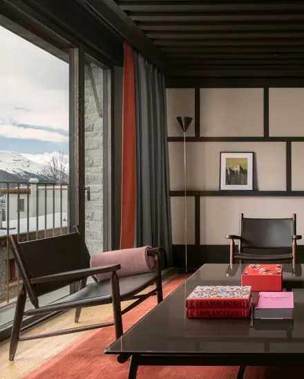 Badrutts Palace Suites Serlas Prestige Suite Livingroom 3