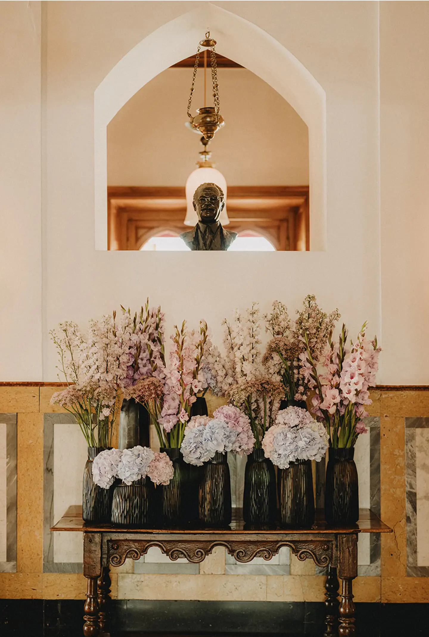 Badrutts Palace Gallery Entrance Area Flower Arrangement 034