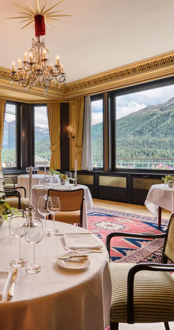 Badrutts Palace Food And Beverage Restaurants Le Relais Venue Summer View