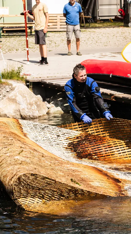Badrutts Palace Tower Revue Environment And Commitment Beneath The Surface Lake 6