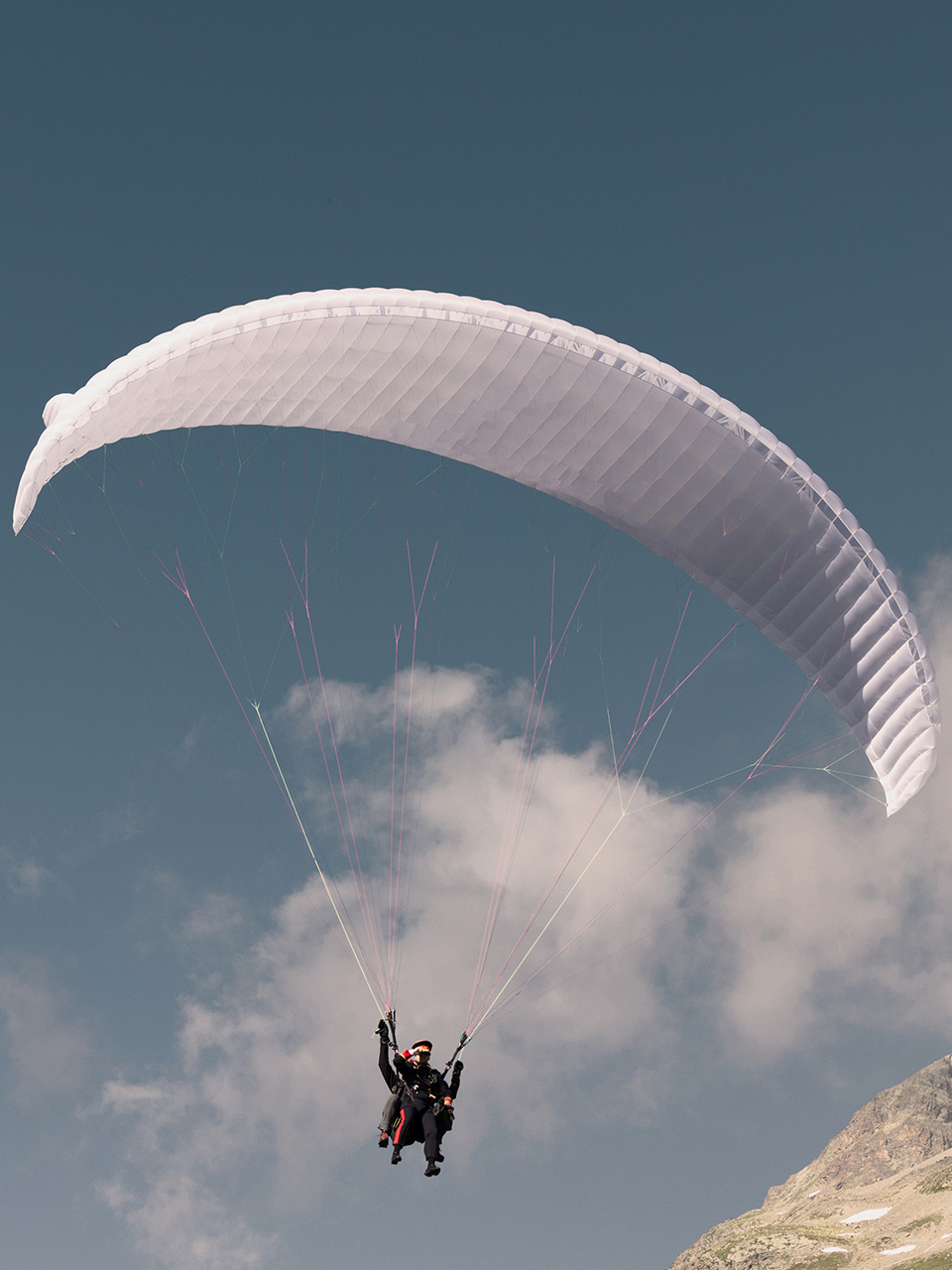 Badrutts Palace Experiences Winter Up In The Air Paragliding
