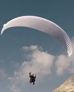 Badrutts Palace Experiences Winter Up In The Air Paragliding