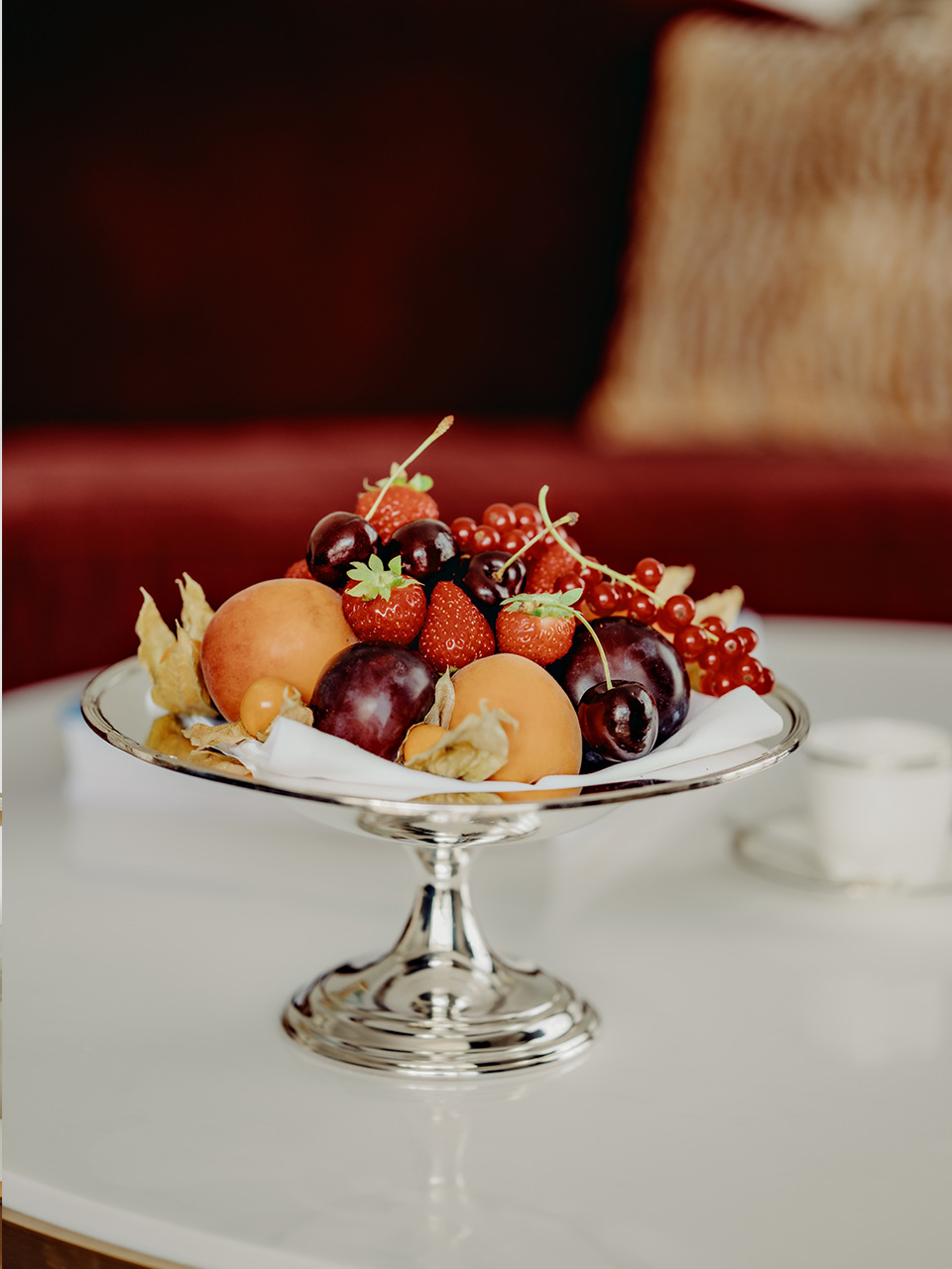 Badrutts Palace Suites St Moritz Detail Fruits