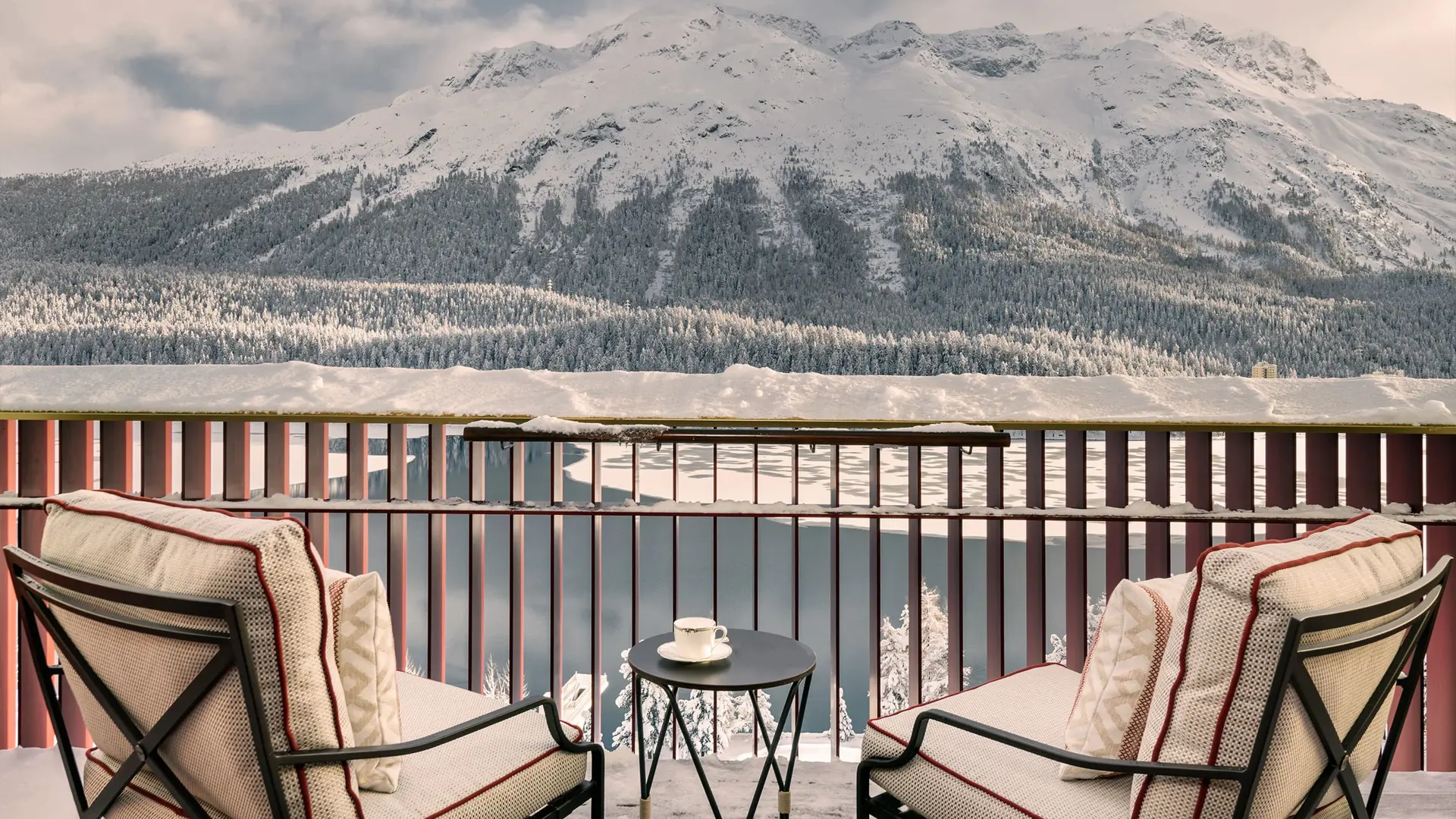 Badrutts Palace Suites St Moritz Balcony Lake View