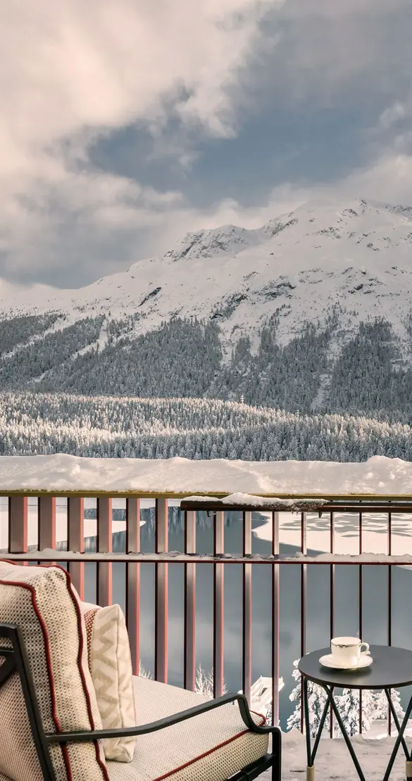 Badrutts Palace Suites St Moritz Balcony Lake View