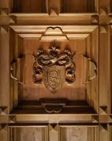 Badrutts Palace Suites Hitchcock Suite Wood Detail