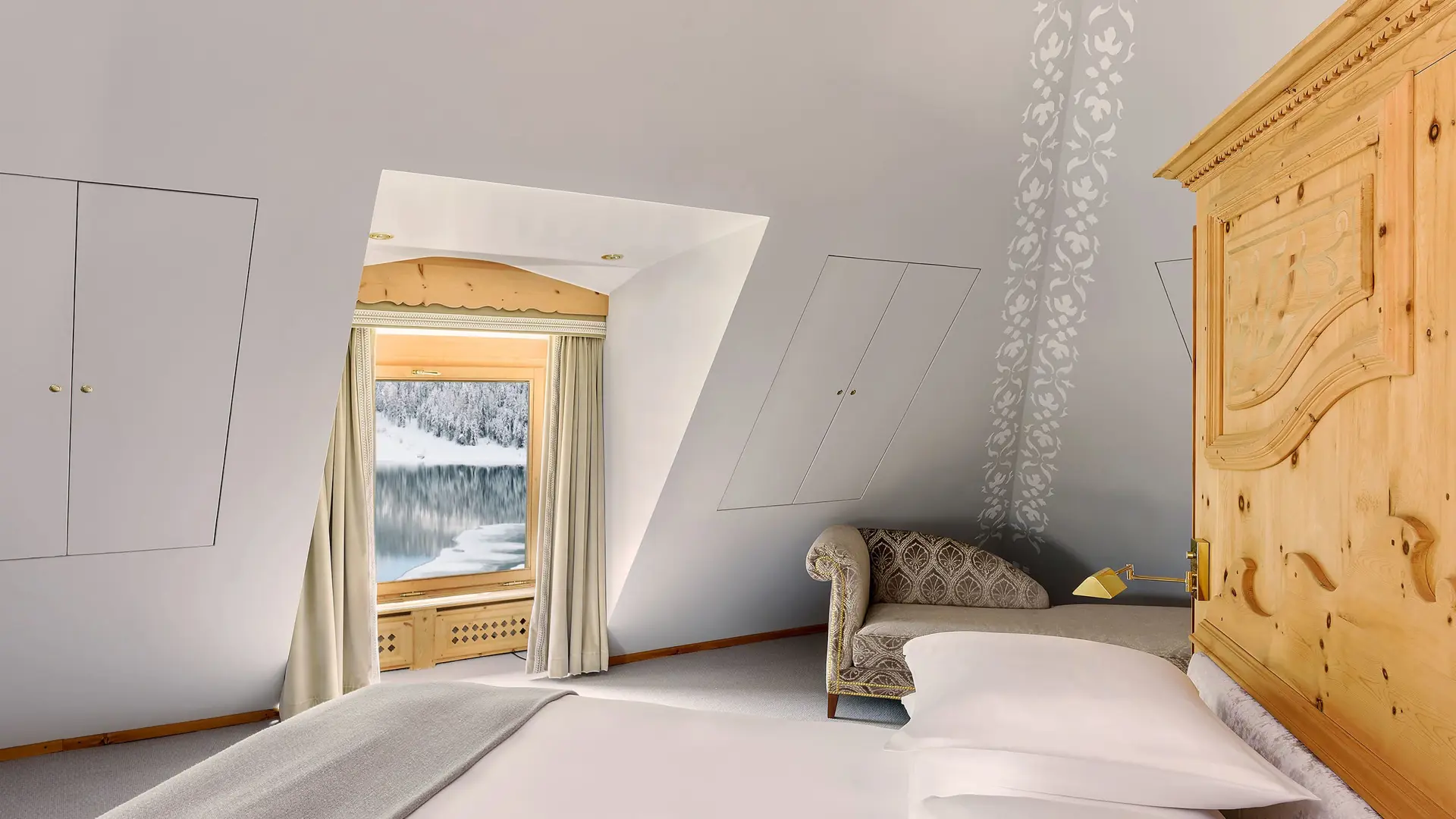 Badrutts Palace Suites Tower Penthouse Apartment Bedroom