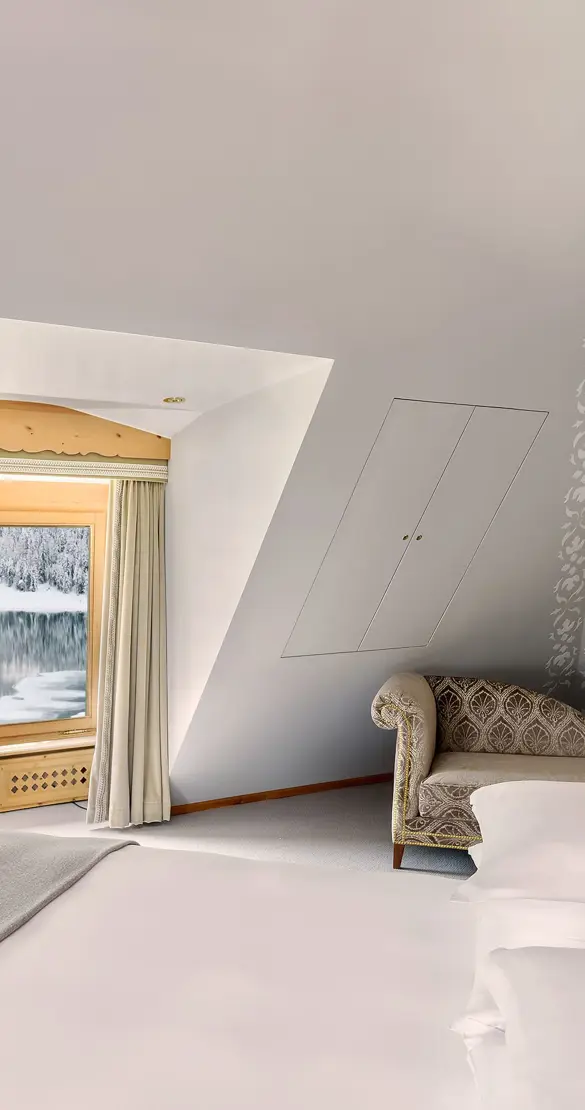 Badrutts Palace Suites Tower Penthouse Apartment Bedroom