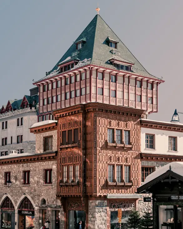 Badrutts Palace Suites Tower Penthouse Apartment Exterior