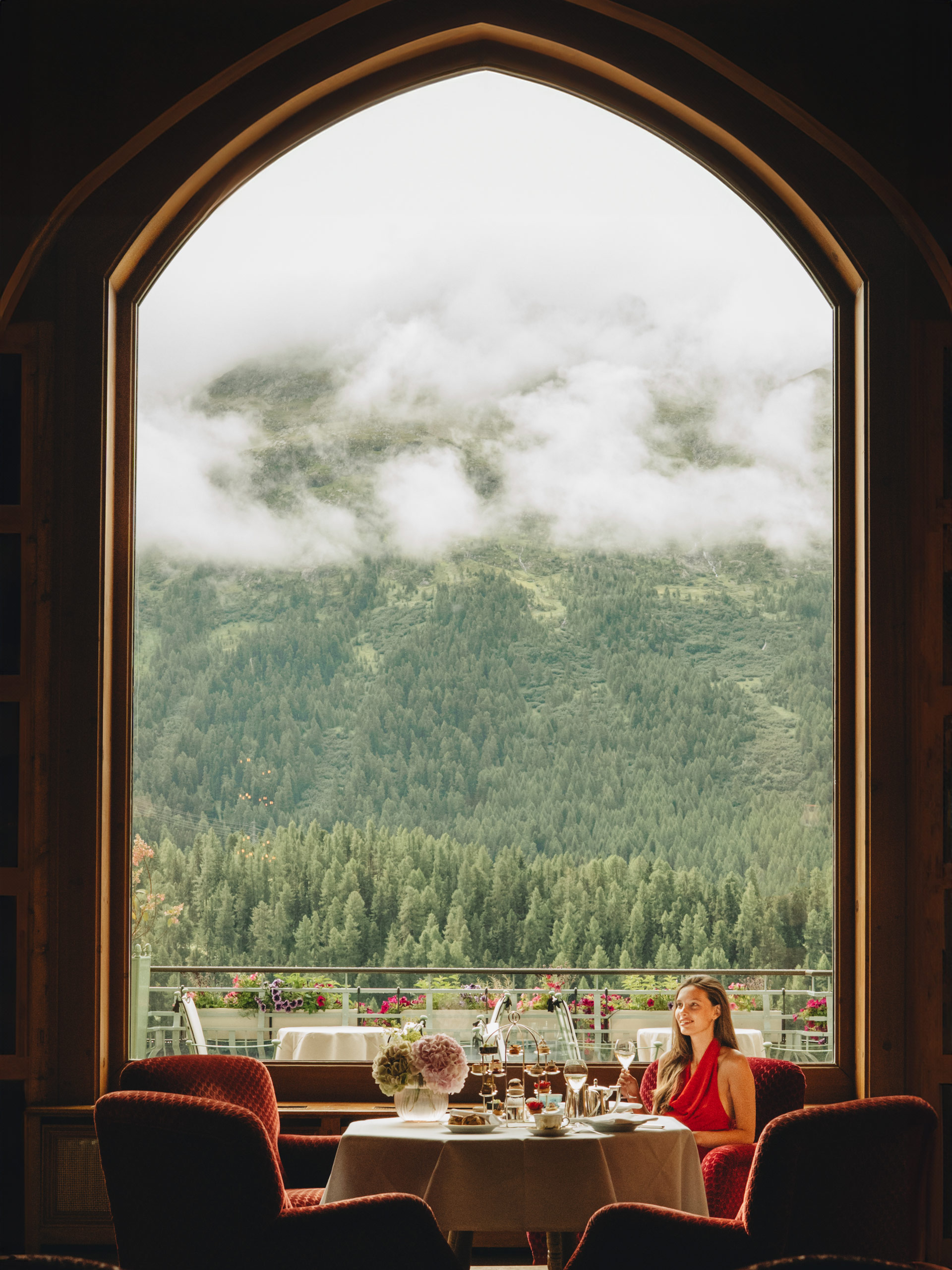 Badrutts Palace Packages Switzerland At Its Best Le Grand Hall Afternoon Tea
