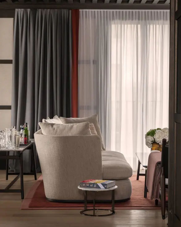 Badrutts Palace Suites Two Bedroom Suite Sofa
