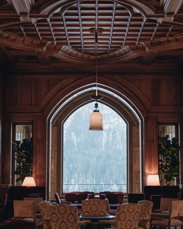 Badrutts Palace Food And Beverage A Perfect Day Le Grand Hall Window