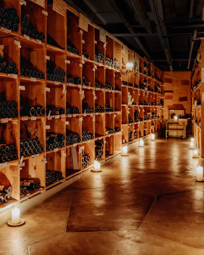 Badrutts Palace Food And Beverage Secret Places Wine Cellar Interior