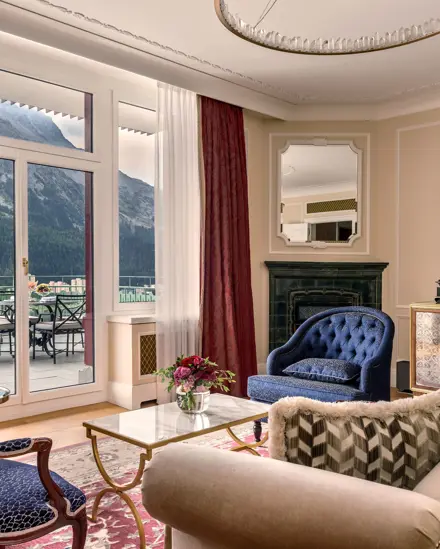 Badrutts Palace Suites Two Bedroom St Moritz Suite Summer