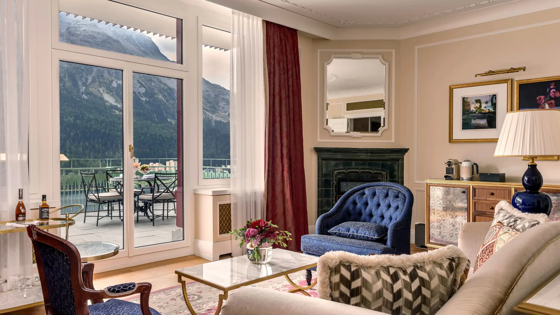 Badrutts Palace Suites Two Bedroom St Moritz Suite Summer