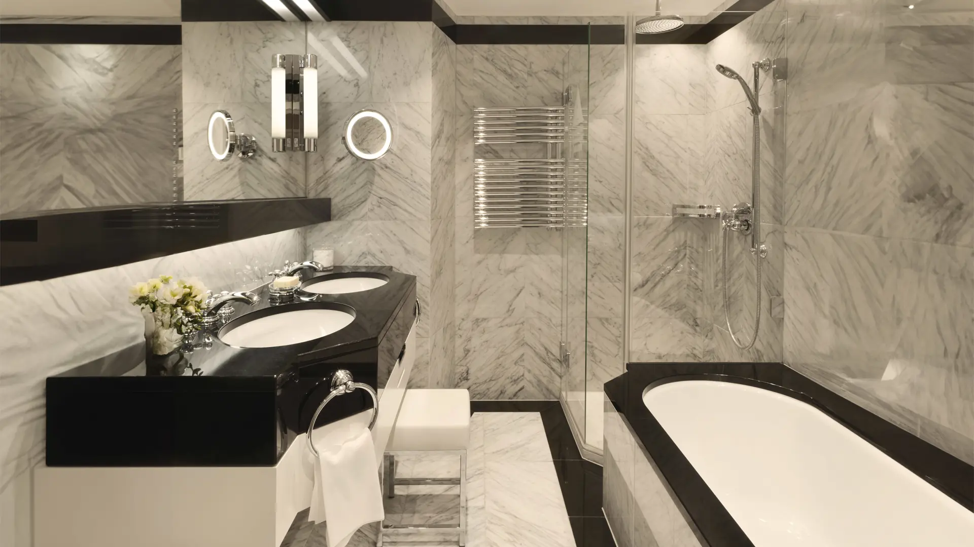 Badrutts Palace Junior Suite Bathroom