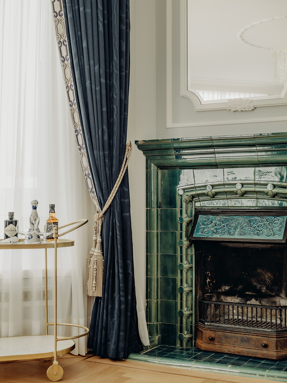 Badrutts Palace Suites St Moritz Chimney