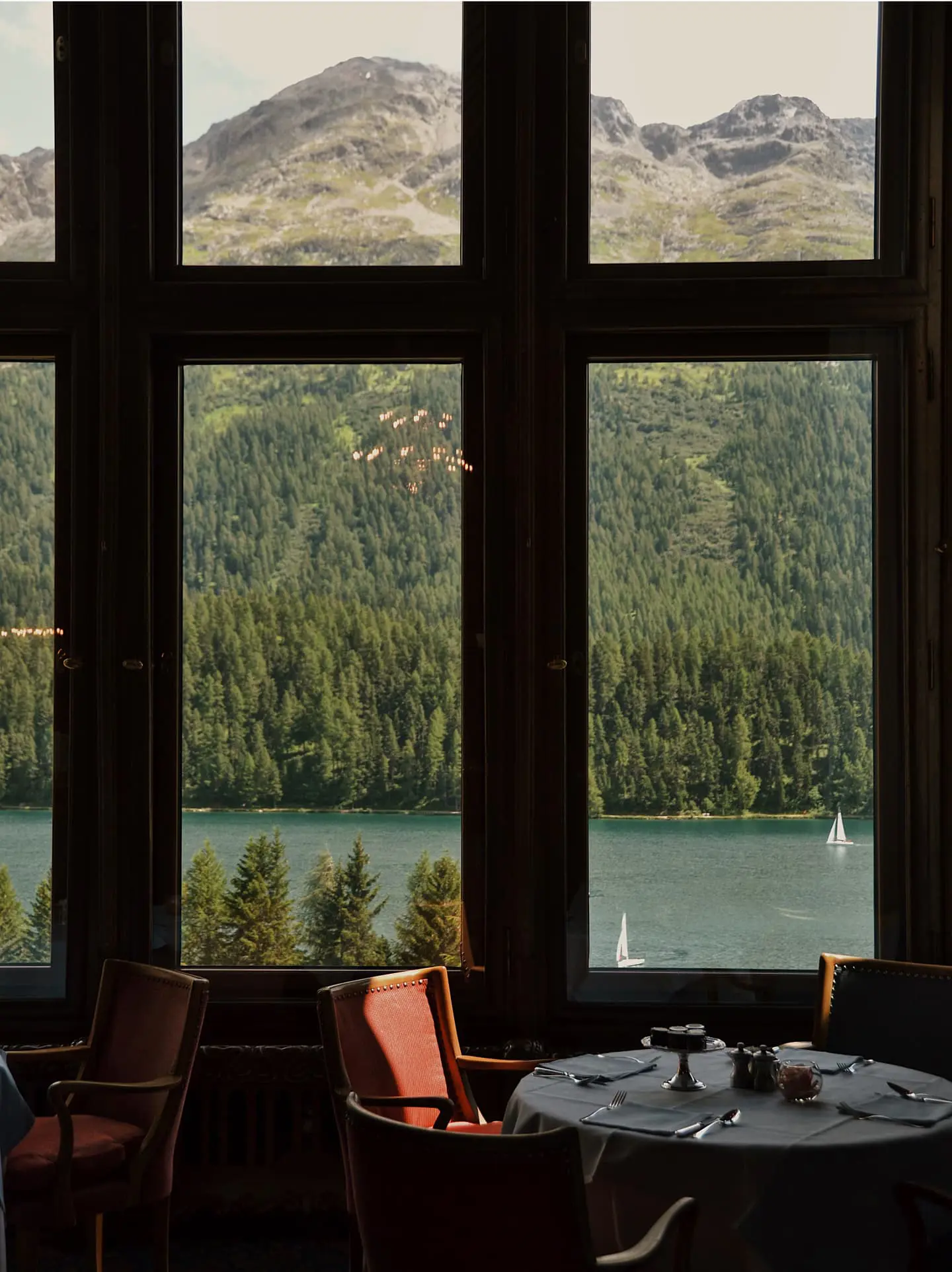 Badrutts Palace Gallery Le Restaurant View Summer 056 S