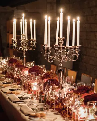 Badrutts Palace Tower Revue The Wedding Party Table Decoration