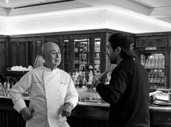 Badrutts Palace Tower Revue The Sushi Club Collaboration Nobu Matsuhisa And Chris Stamp