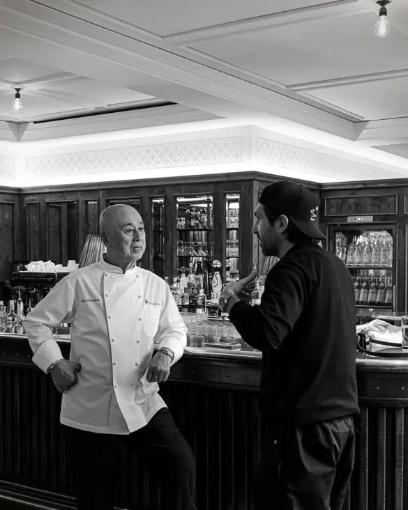 Badrutts Palace Tower Revue The Sushi Club Collaboration Nobu Matsuhisa And Chris Stamp