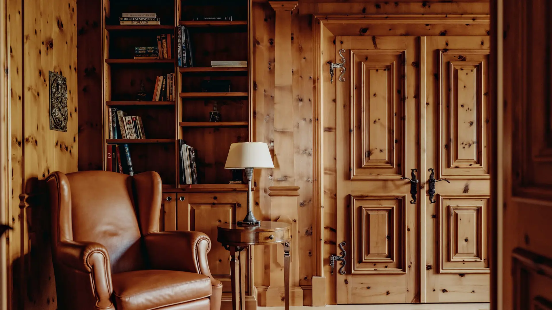 Badrutts Palace Suites Hans Badrutts Suite Library