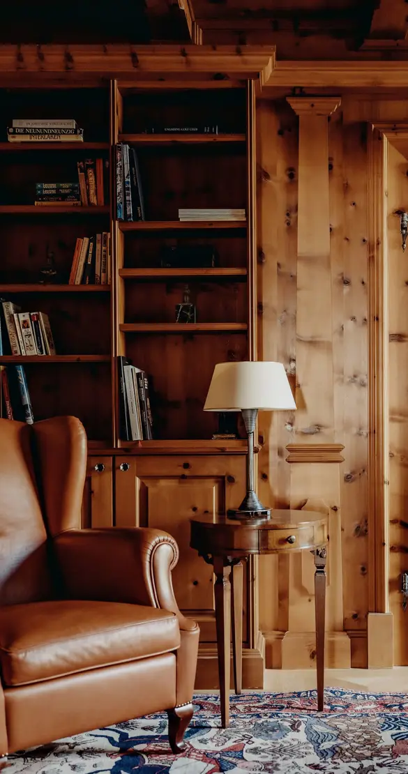 Badrutts Palace Suites Hans Badrutts Suite Library