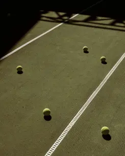 Badrutts Palace Wellness Fitness Tennis Paddle Balls