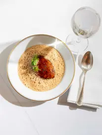 Badrutts Palace Tower Revue Jolie Genereux And Joyeux Plate Food Dish