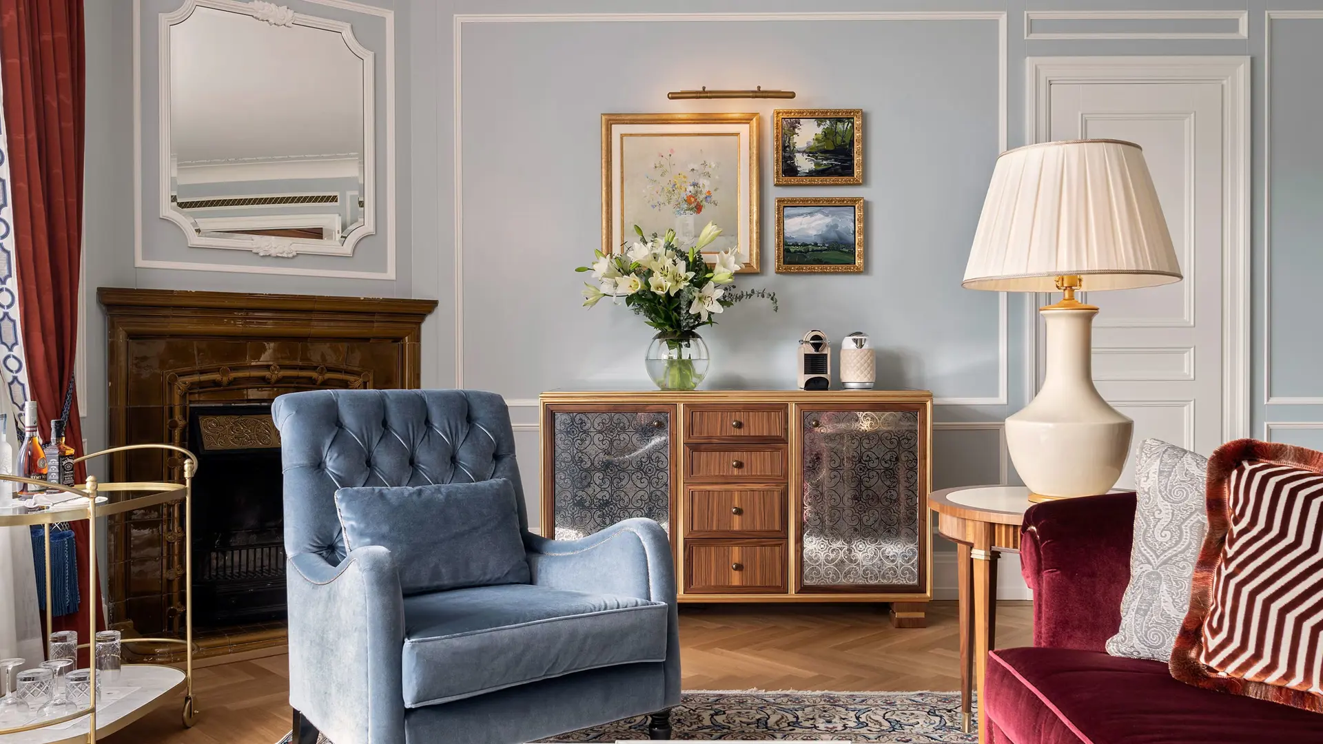 Badrutts Palace Suites St Moritz Livingroom 2