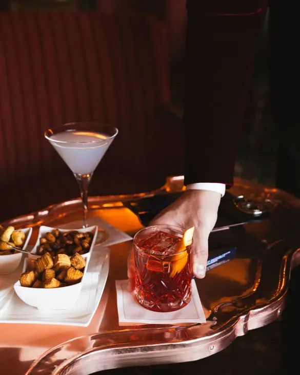 Badrutts Palace Food And Beverage A Perfect Day Renaissance Bar Drink Table