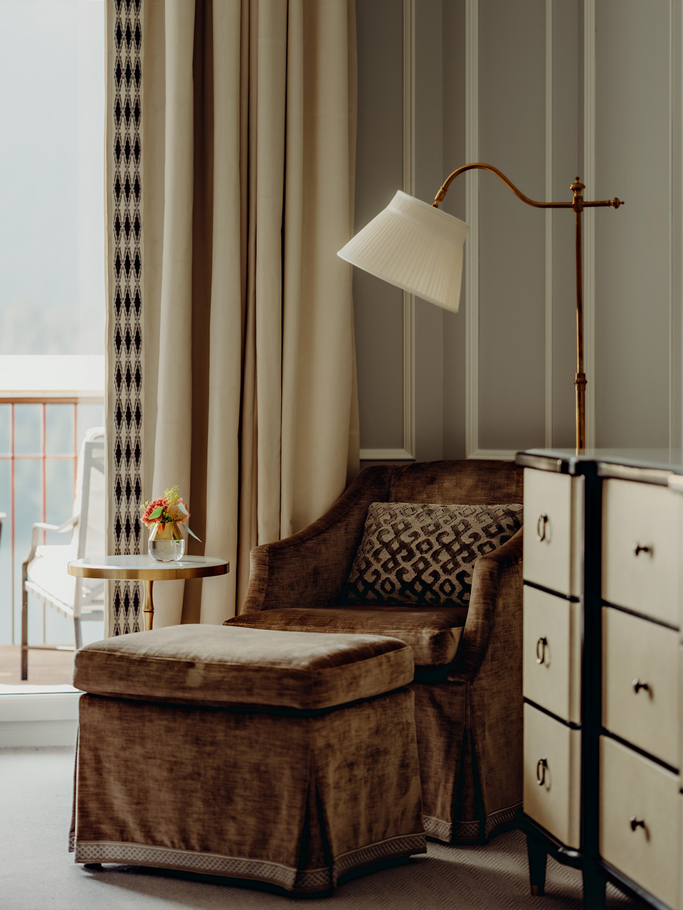 Badrutts Palace Suites Two Bedroom St Moritz Suite Interior Detail