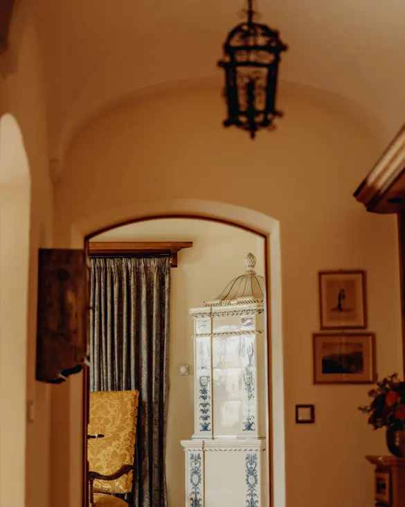 Badrutts Palace Suites Hitchcock Suite Interior Detail Chimney