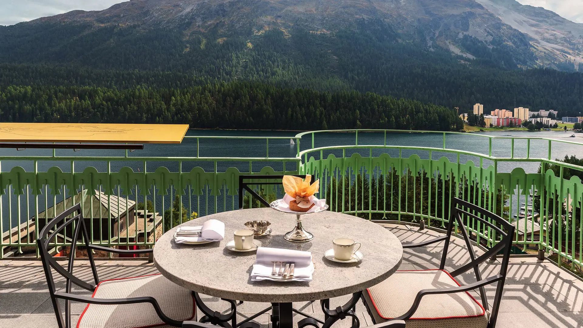 Badrutts Palace Suites Two Bedroom St Moritz Suite Balcony Lake View Summer