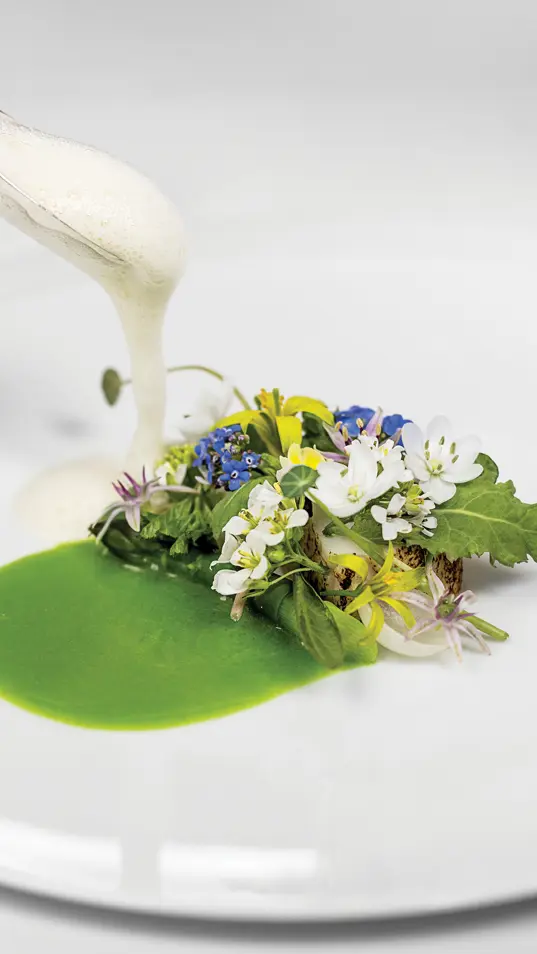 Badrutts Palace Tower Revue Food And Drinks Fine Dining Eric And Tina Vildgaard Food Detail 2