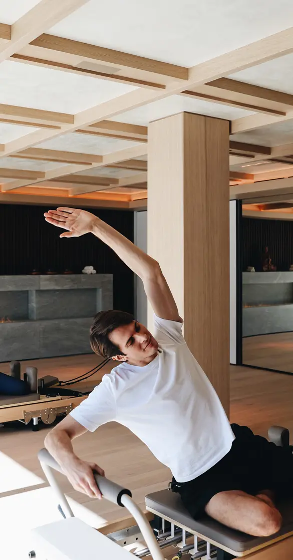 Badrutts Palace Wellness Fitness Room Exersize Classes Summer