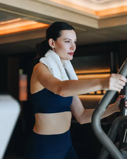 Badrutts Palace Wellness Fitness Summer Girl