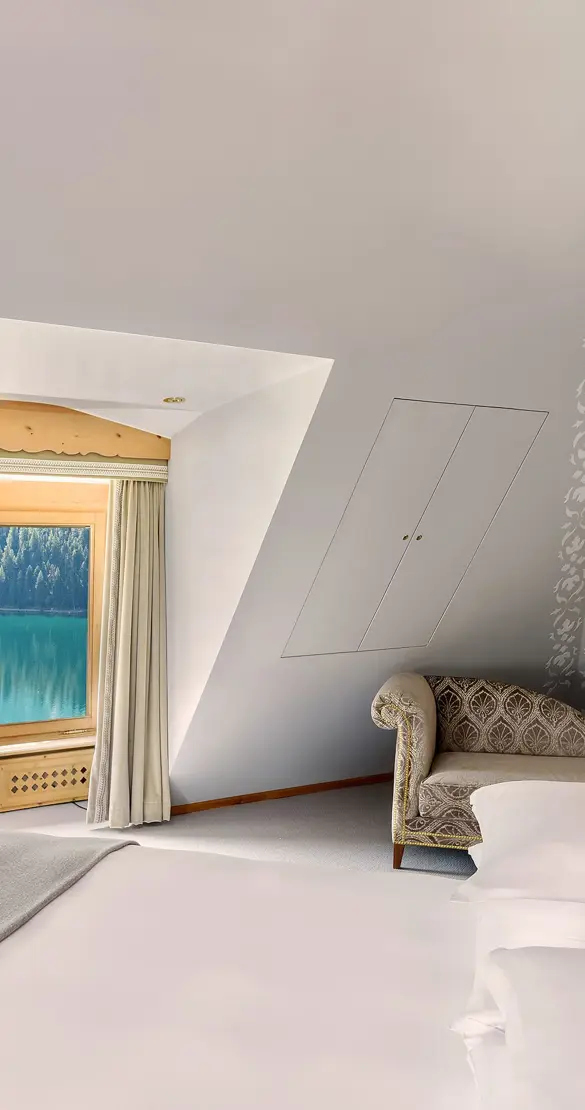 Badrutts Palace Suites Tower Penthouse Apartment Bedroom