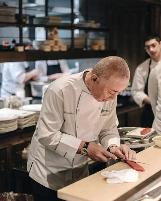 Badrutts Palace Food And Beverage Restaurants La Coupole Matsuhisa Chef