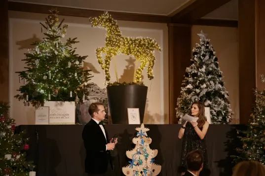 Badrutts Palace Tower Revue Foundation For Change Christmas Tree Auction Richard Leuenberger