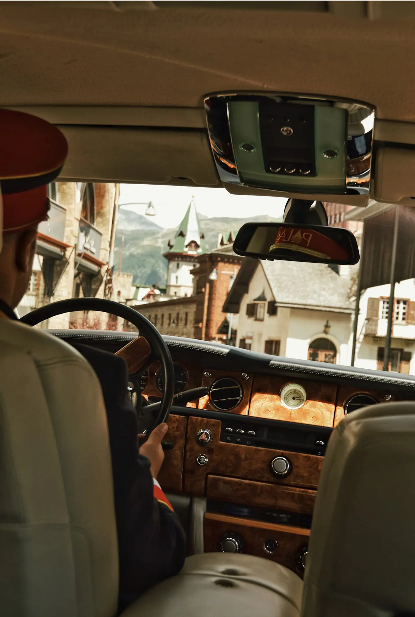 Badrutts Palace Gallery Rolls Royce Chauffeur 007 S