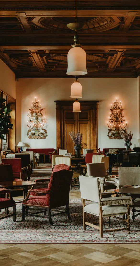 Badrutts Palace Food And Beverage Restaurants Le Grand Hall Interior