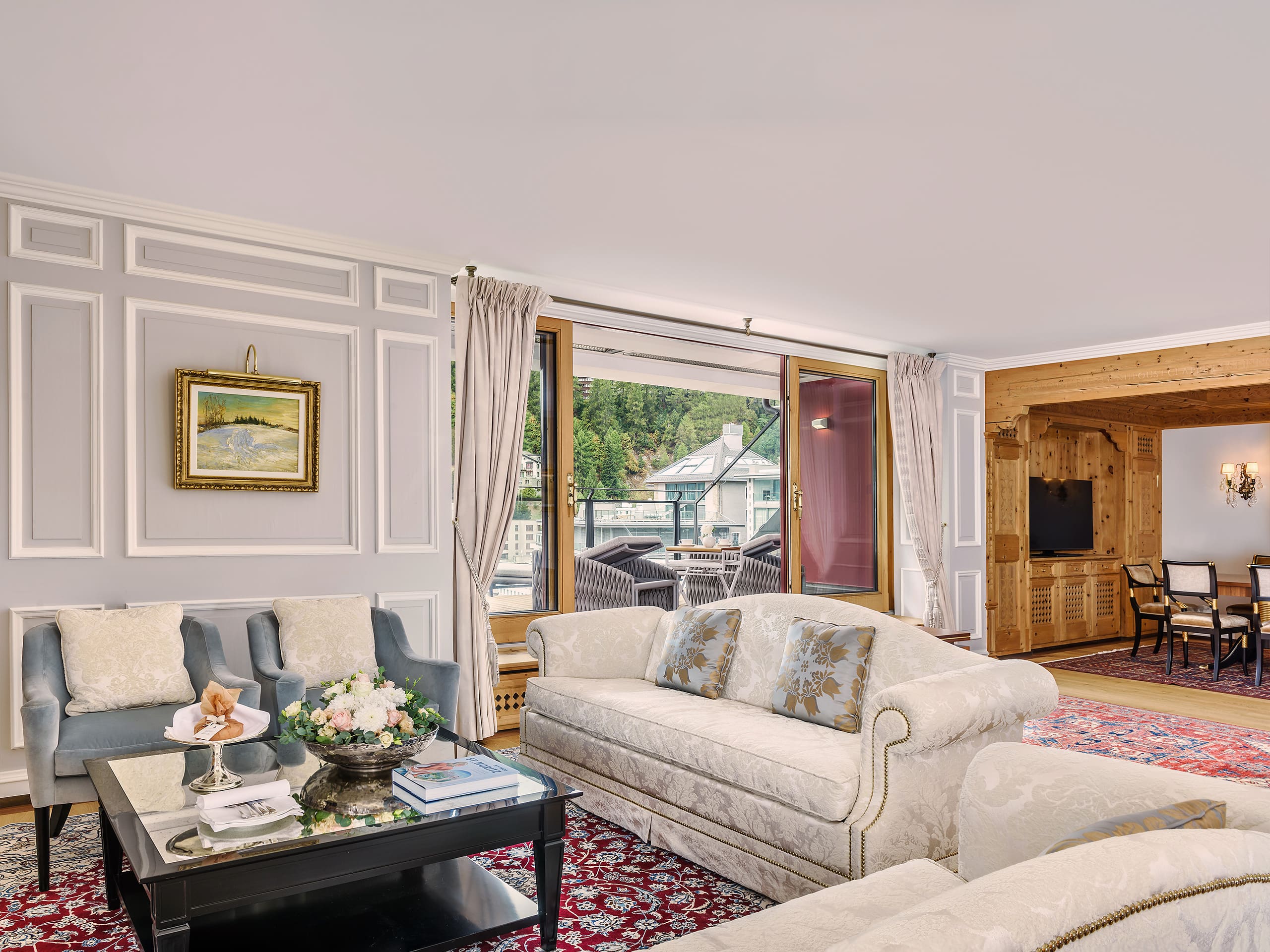 Badrutts Palace Suites Tower Penthouse Apartment Summer