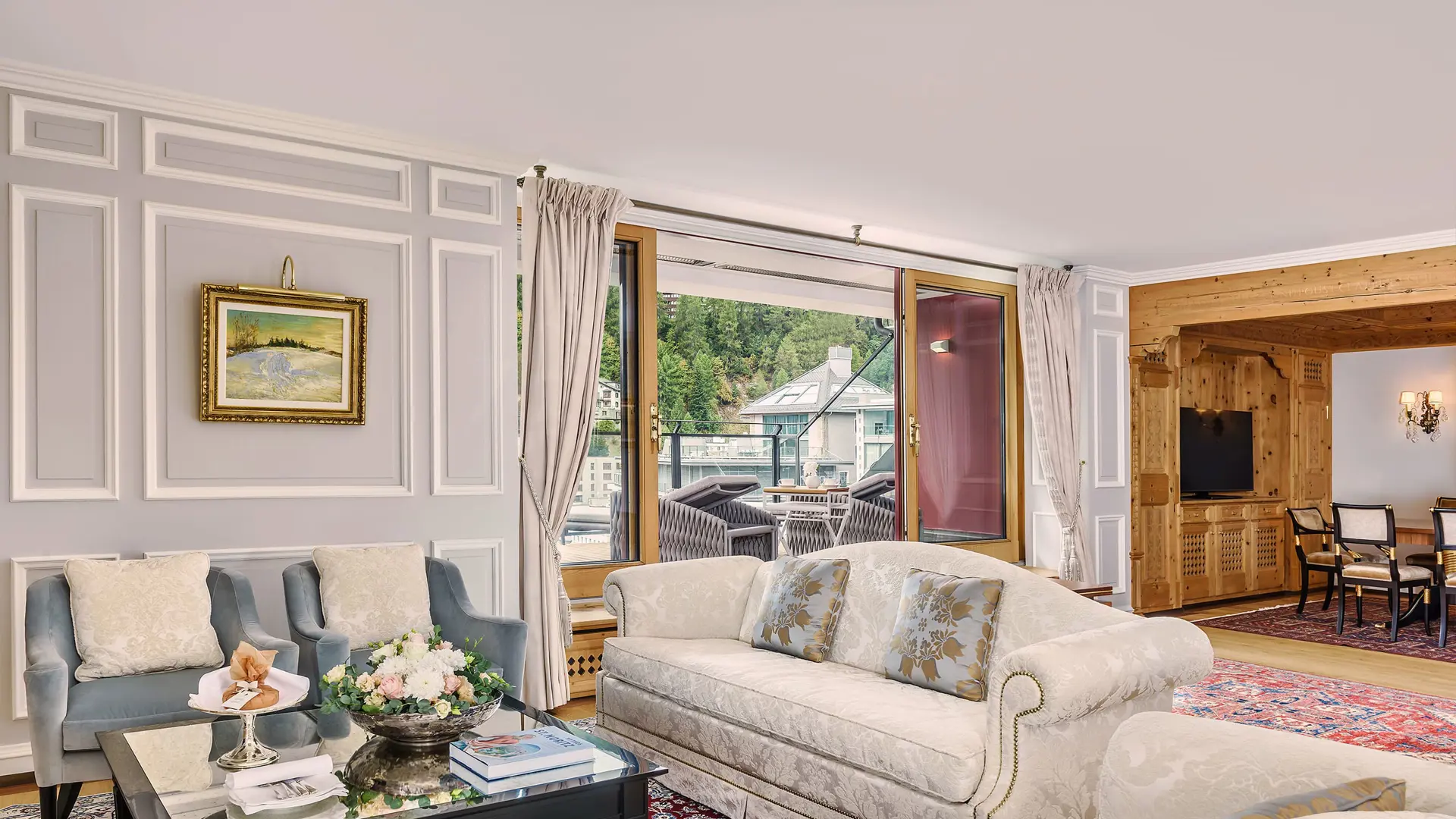 Badrutts Palace Suites Tower Penthouse Apartment Summer