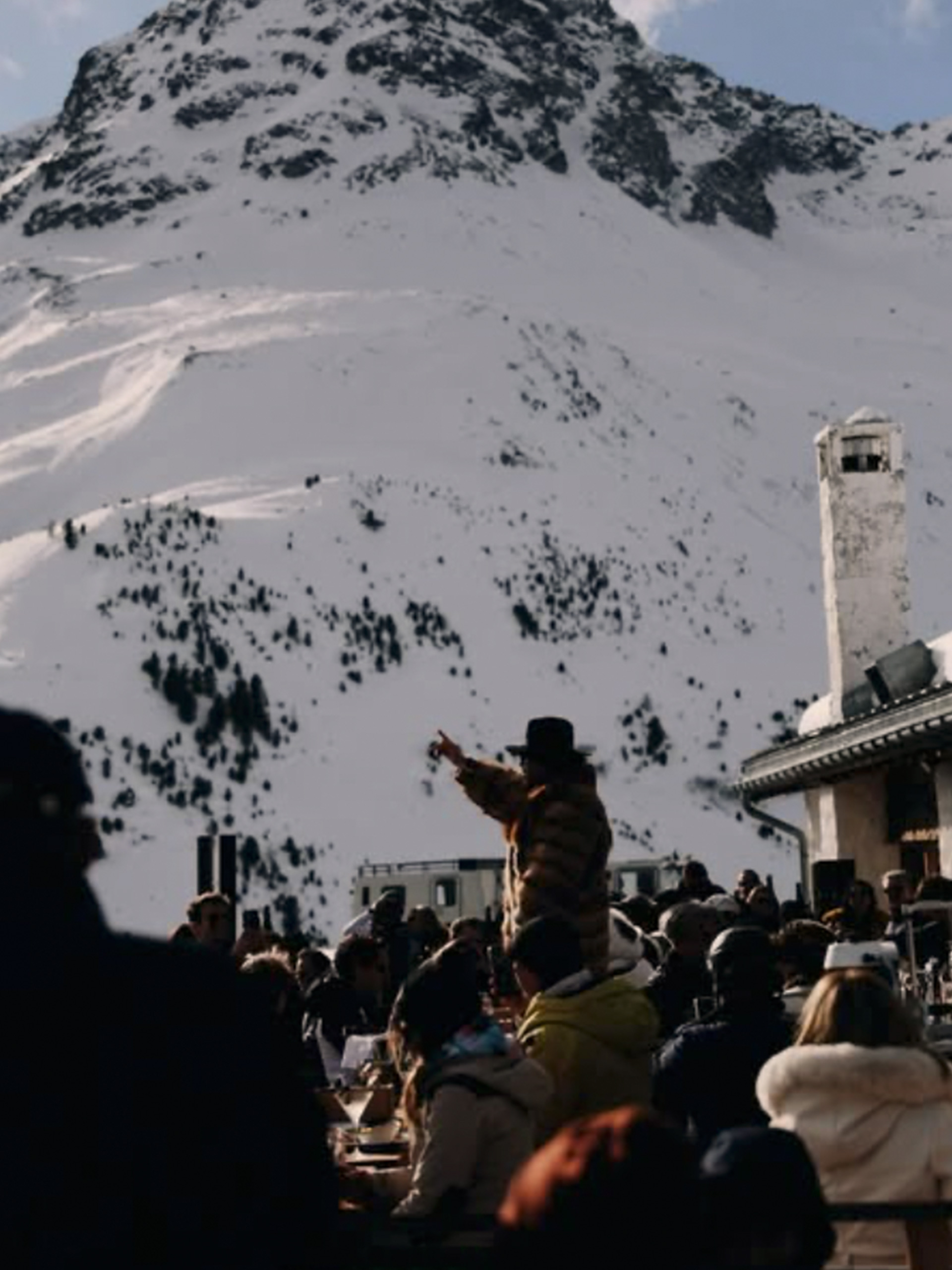 Badrutts Palace Food And Beverage Restaurants Clubs Paradiso Mountain Club People Party