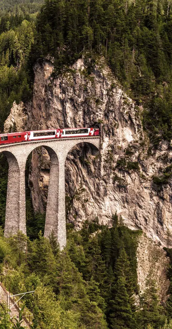 Badrutts Palace Packages Switzerland At Its Best Trainride Viaduct