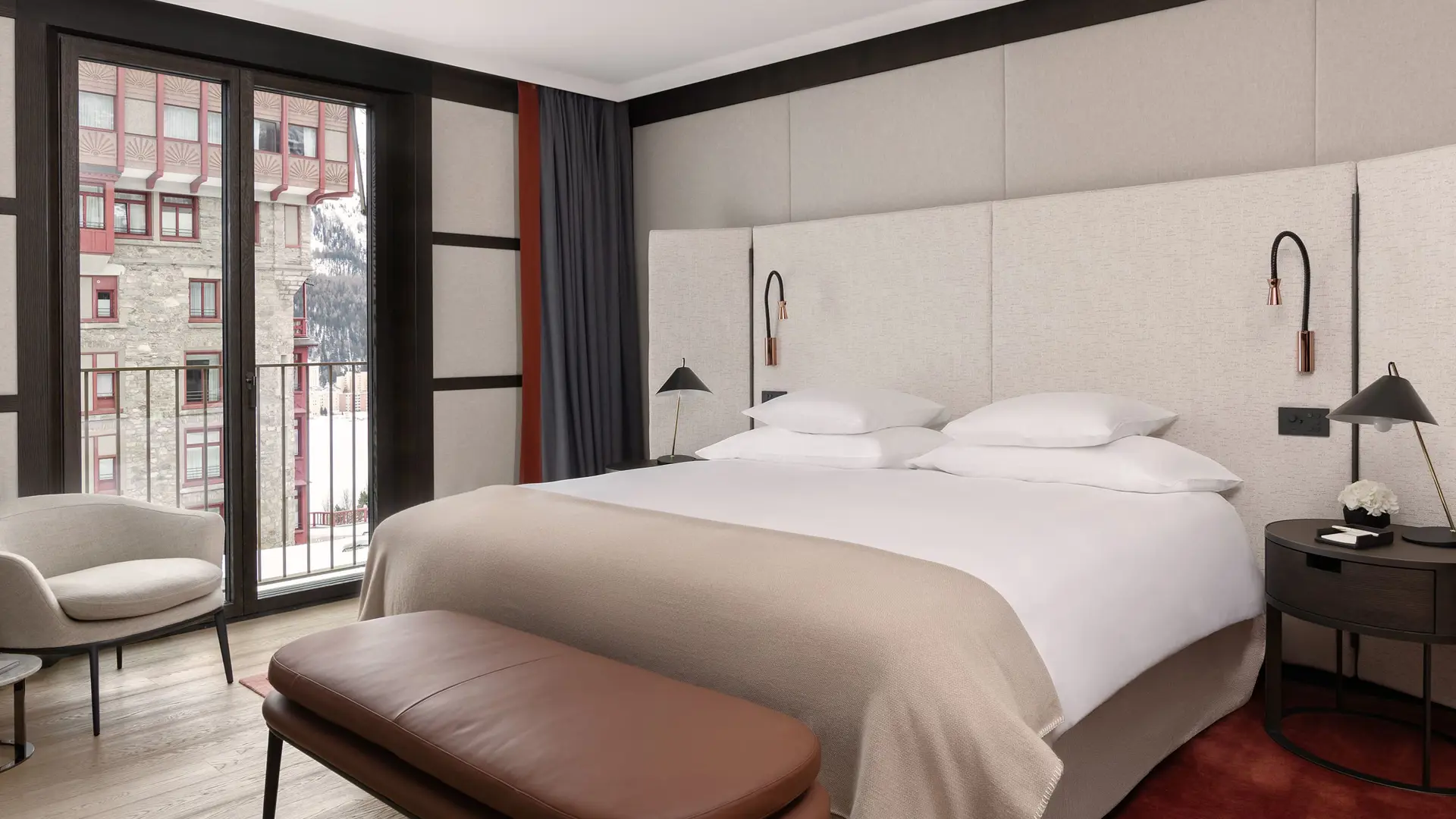 Badrutts Palace Suites Two Bedroom Suite Bedroom