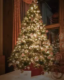 Badrutts Palace Tower Revue Foundation For Change Christmas Tree Auction Cartier